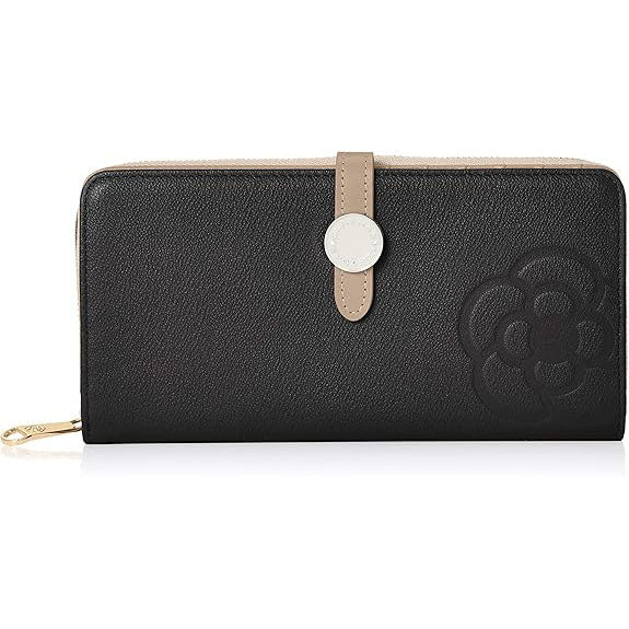 ラウンド長財布 ホワイト おしゃれ 大容量 女性用財布