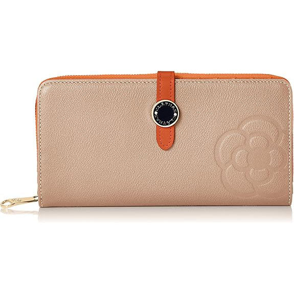 ラウンド長財布 ホワイト おしゃれ 大容量 女性用財布